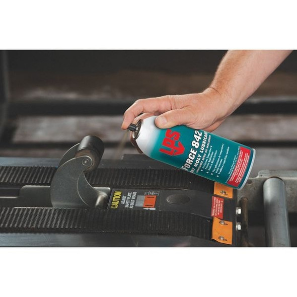 Lps Dry Film Lubricant, 11 oz, Aerosol Can, Mineral Oil, White 02516