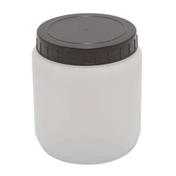 Dynalon HDPE CYLNDRCL JAR W/CAP 2000ML,PK10 226415-2000