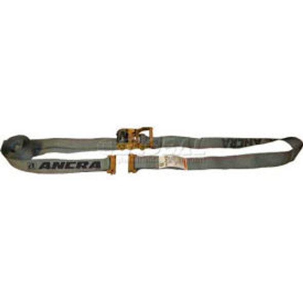 Ancra 48672-14 Series E & A Ratchet Strap - 16'L - Spring Actuated Fitting