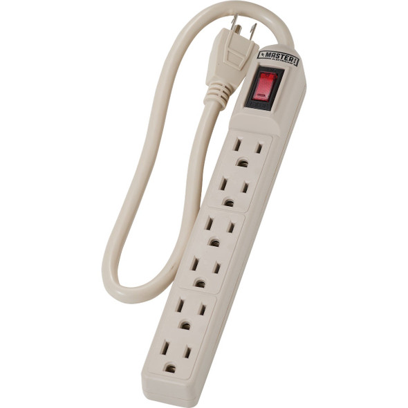 Master Electrician 6-Outlet Surge Strip LTS-6S 543241