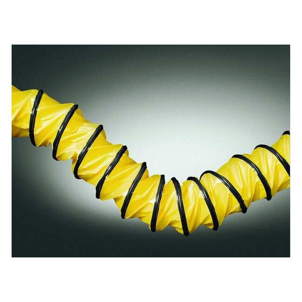 Hi-Tech Duravent Blower Hose,8 In. ID,15 ft. L,Fabric 0616-0800-0565