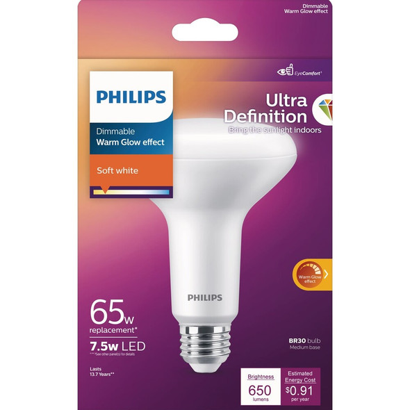 Philips 65w Br30 Sw Wg Led Bulb 576520 514476