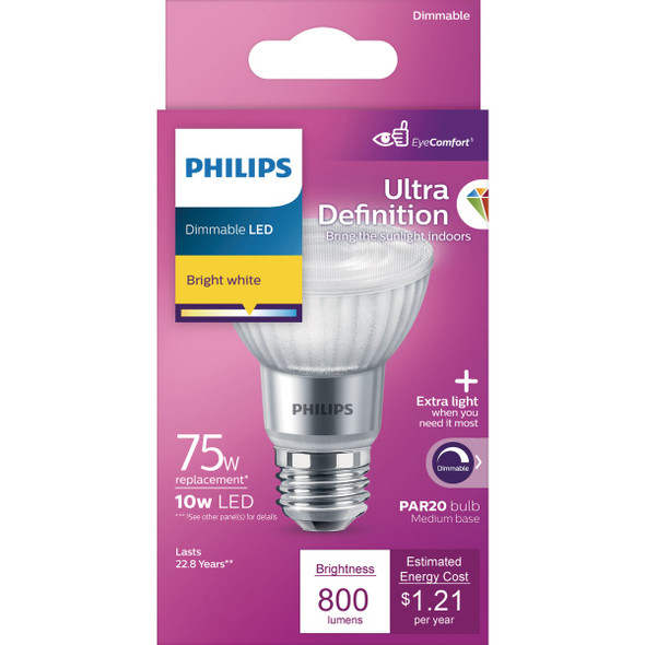 Philips 75w Par20 Bw Led Bulb 573196 561482