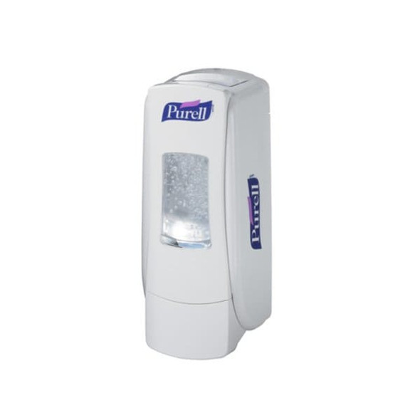 Purell ADX-7 700mL Hand Sanitizer Dispenser, Push-Style, White 8720-06