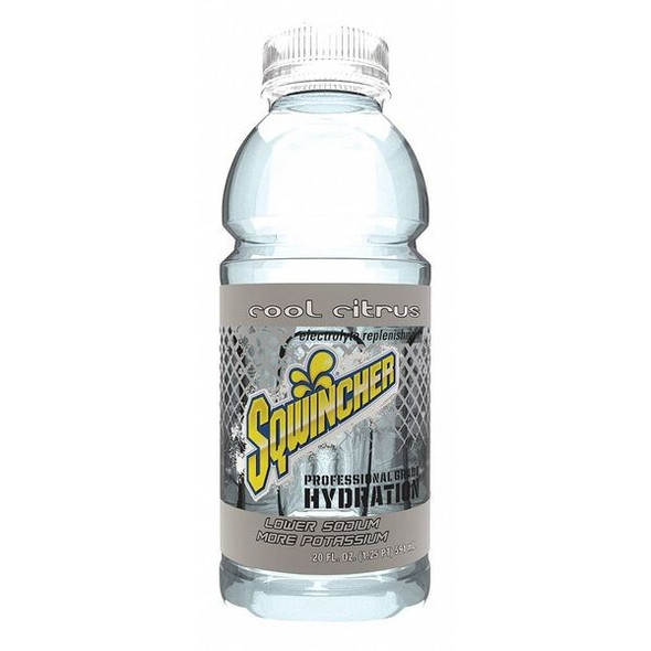 Sqwincher Sports Drink Cool Citrus 20 oz., PK24 159030531