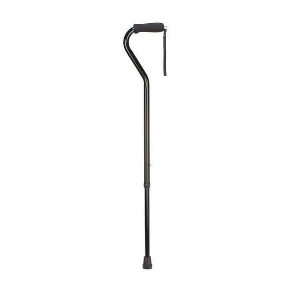 Dmi Adjustable Cane,Offset,33 in.,Black 502-1304-0255