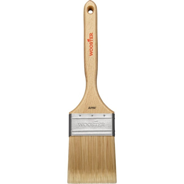 Wooster 3" Flat Sash Firm, Micro Tip Bristle, Paint Brush, Wood Handle 4232-3