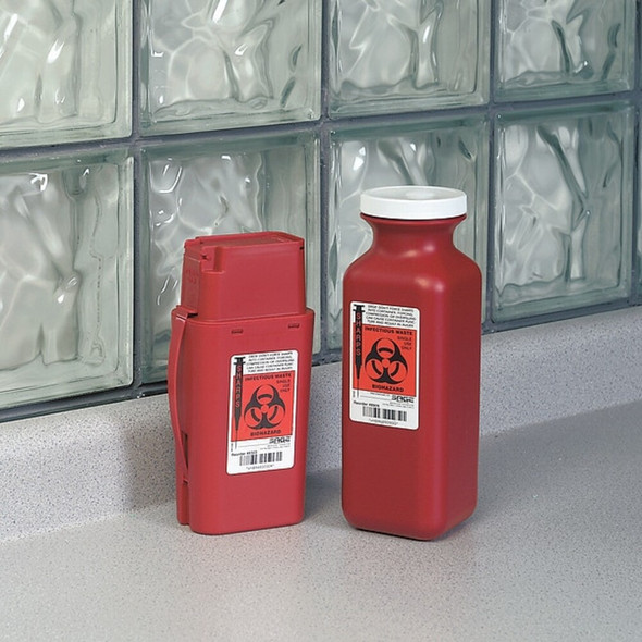 Covidien Sharps Container,Red,1-4 gal,PK2 STSC100303