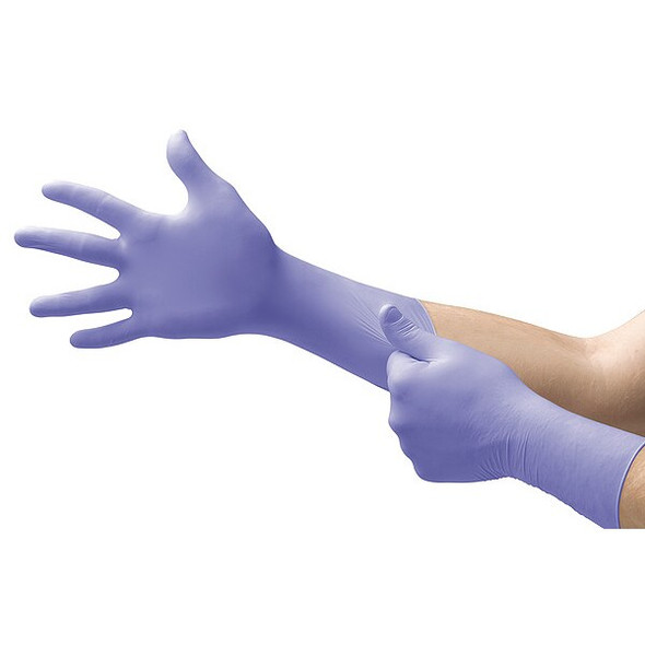 Ansell Disposable Gloves,Nitrile,3XL,PK40 SEC-375-3XL