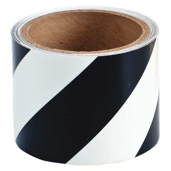 Brady Floor Tape,Black/White,3 inx15 ft,Roll 76431 Brady Floor Tape,Black/White,3 inx15 ft,Roll 76431