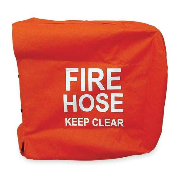 Moon American Fire Hose Cover,25 In.L,25 In.W,Red 138-29