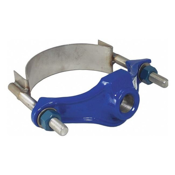 Smith-Blair Repair Clamp,Iron,8 In Pipe,3/4 In Out 31500090507000 CC