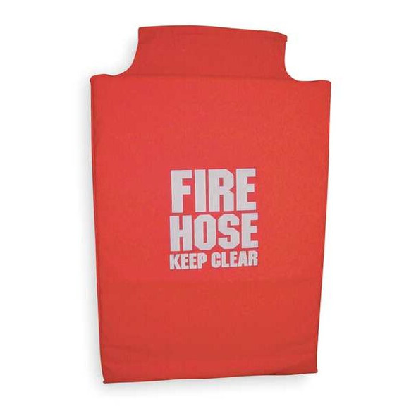 Moon American Fire Hose Cover,32 In.L,22 In.W,Red 139-29
