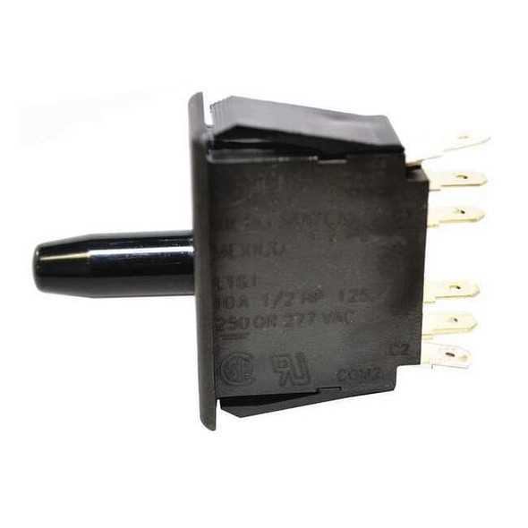 Snap Action Switch, Plunger Actuator, DPDT, 10 A at 240 V AC Contact Rating