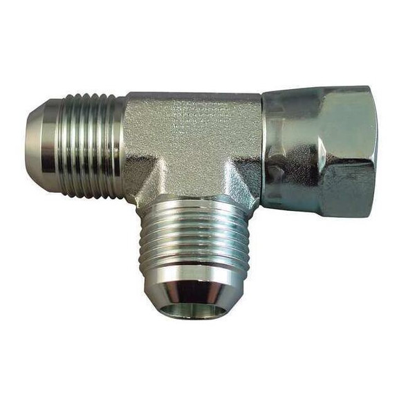 Eaton Aeroquip Adpt, MJIC/MJIC/MJIC, 3/4-16, Tee, 2.5In 203102-8-8S