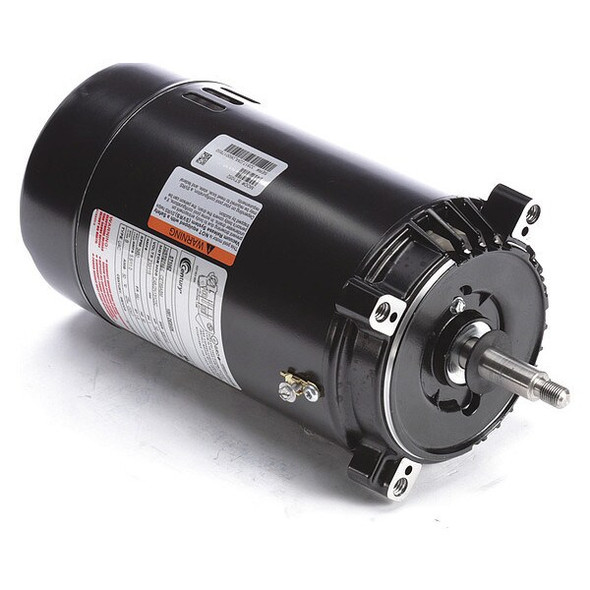 Pool Pump Motor, Capacitor-Start, 1/2 HP, 56J Frame, 3,450 Nameplate RPM