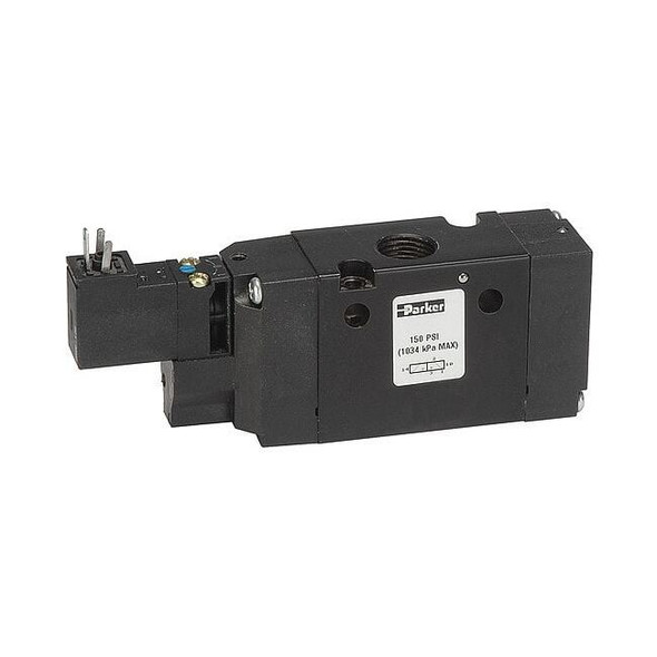 Parker Solenoid Air Control Valve,3/8 In,120VAC B6V2BB553A