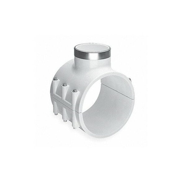 Manufacturer Varies Saddle Clamp,Pipe 4 In,Outlet 2 In 466E-420