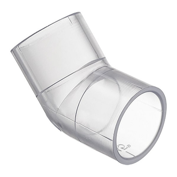 Manufacturer Varies 45 Elbow, 1/2 in, Schedule 40, Socket H417005LS