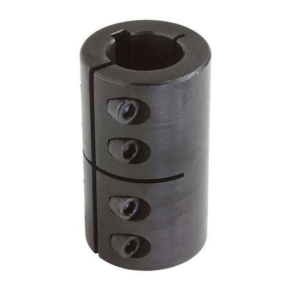 Dayton Rigid Shaft Coupling,Clamp,2-1/2" L 3ZN60