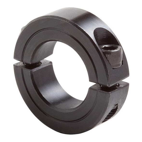 Climax Metal Products Shaft Collar,Clamp,2Pc,15/16 In,Steel 2C-093