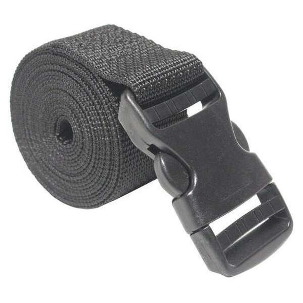 Bulk-Strap Cinch Strap,1-1/2" x 96",Black A1596SSB