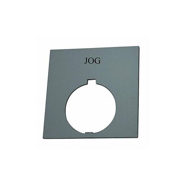 Eaton Legend Plate,Square,Jog,Black HT8SP19