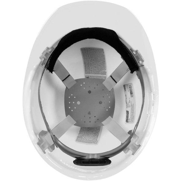 Jackson Safety Hard Hat,Type 1, Class E,White 14834 Jackson Safety Hard Hat,Type 1, Class E,White 14834