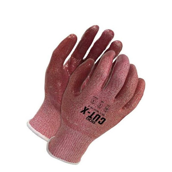Cut-Resistant Coated Gloves, Cut Level A5 ,Silicone ,Smooth ,L (9) 1 PR
