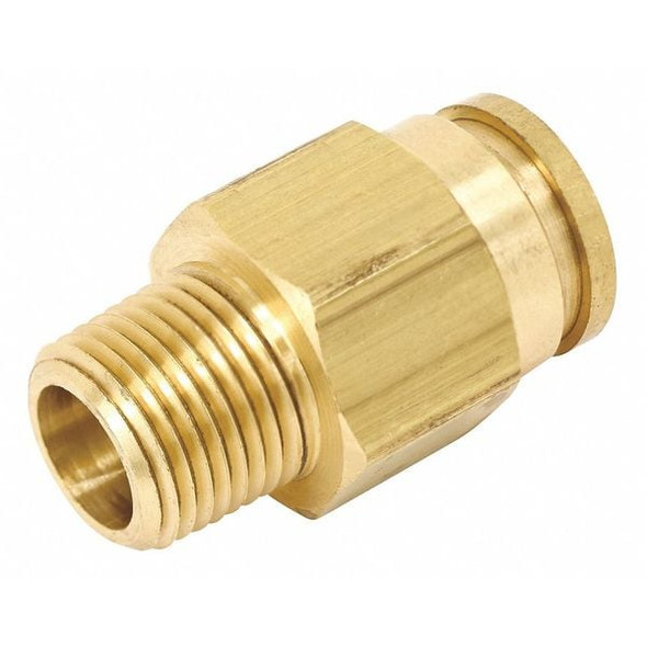 Parker Male Connector,5/8 x 3/8 In 68PTC-10-6