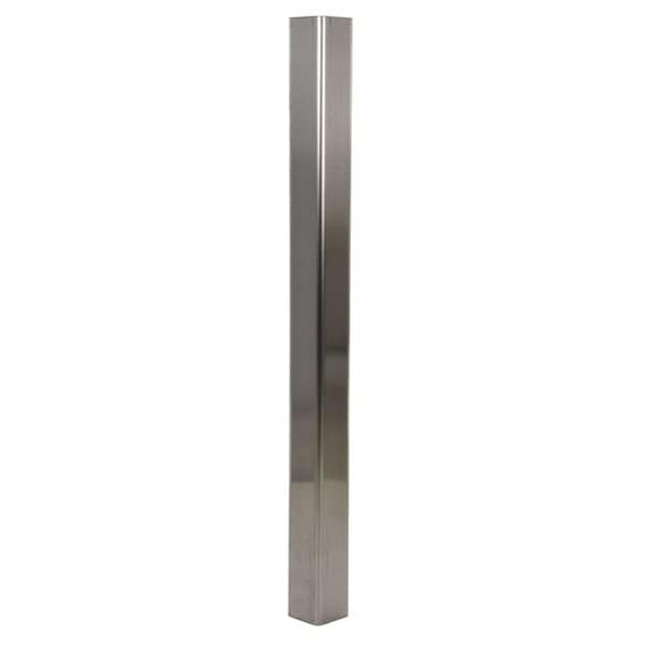 Manufacturer Varies Corner Guard,Silver, SS, 4 ft H,3.5 in W SS-48R