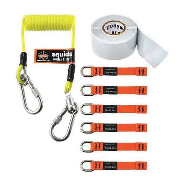 Ergodyne Lanyard Kit,51" L,Carabiner Hardware 3180