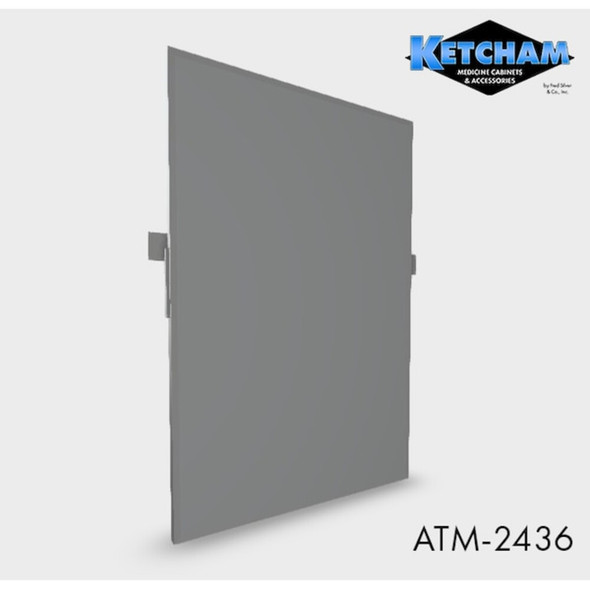 Ketcham 24" x 36" Surface Mounted Adjustable Tilt Washroom Mirror ATM-2436