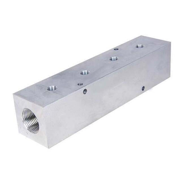 Pneumadyne Pipe Manifold Fitting, Aluminum, 1 in M40-500-4