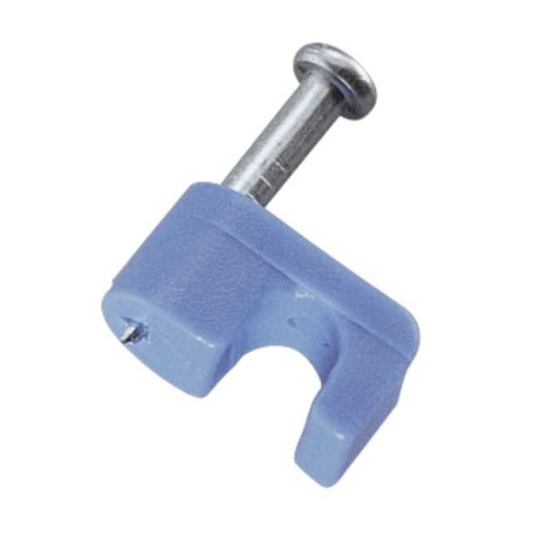 Gardner Bender Cable Staples, Plastic, Steel, 25 PK PTP-25T