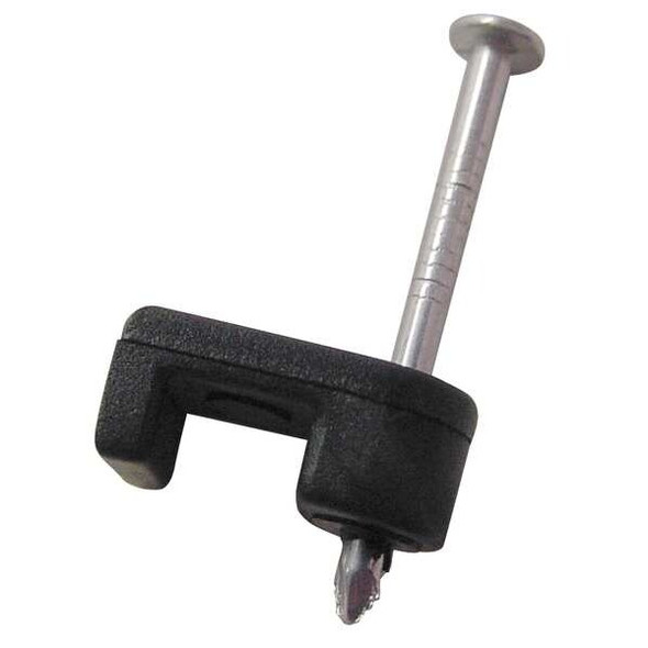 Gardner Bender Cable Staples, Plastic, Steel, 100 PK PSB-160