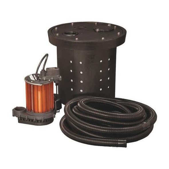 Liberty Pumps SumpPumpSystem,10ft,1/2hp,115VAC CSP-457
