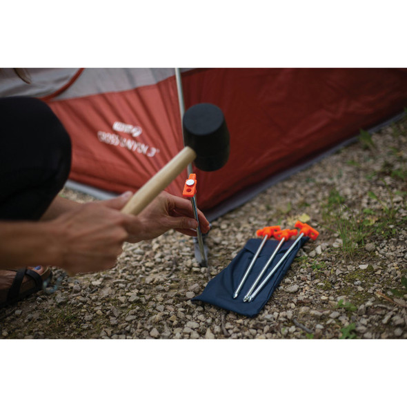 Coghlans 10 In. Steel Tent Nail Peg 8311 Pack of 100 744438