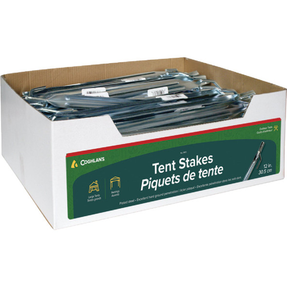 Coghlans 9 In. Steel Tent Stake 9810 Pack of 50
