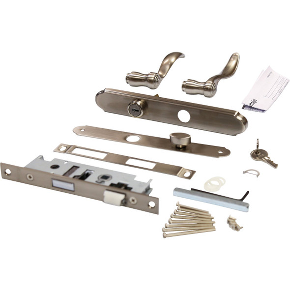 Larson Revere Nickel Storm Door Leverset CH3041701