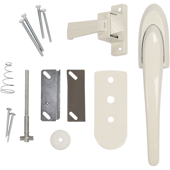 Larson Euro White Storm Door Lift Latch CH4010301
