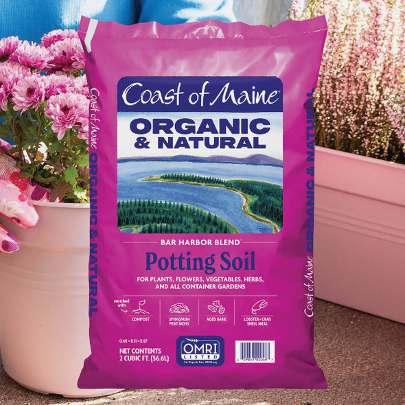 Coast of Maine Bar Harbor Blend 2 Cu. Ft. Organic Potting Soil