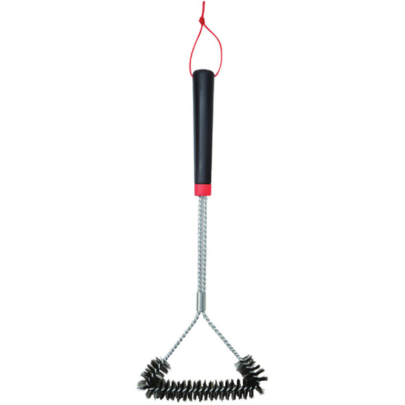 Weber 18 In. 3-Sided Grill Brush 6278