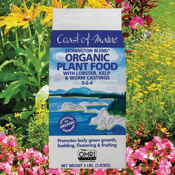 Coast of Maine Stonington Blend 4 Lb. 5-2-4 Organic Plant Food