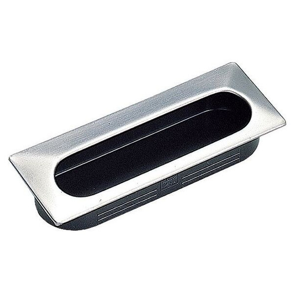Sugatsune Recessed Pull Handle, Snap-In, Satin, Satin, Snap-in UT-105/S-1