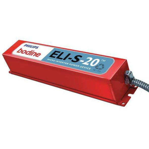 Bodine EmergLightInverter,25W,16-5-8in-L,1PK ELIS20