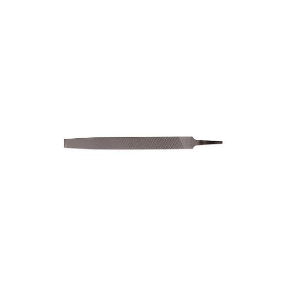 Flat Double-Cut Smooth File, 8 in