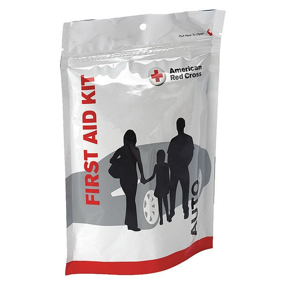 American Red Cross First Aid Kit and Housing, Plastic 33 Components, 5 People Served 720008