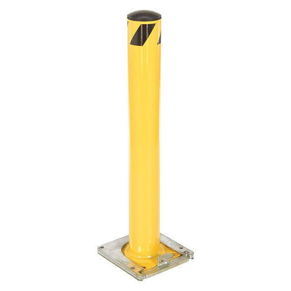 Manufacturer Varies Removable Bollard ,36 in H,Yellow 45XC59