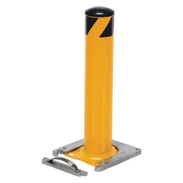 Manufacturer Varies Removable Bollard ,36 in H,Yellow 45XC59